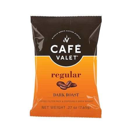Cafe Valet Coffee Regular One-Cup Coffee Filter Packs, PK12 60001926